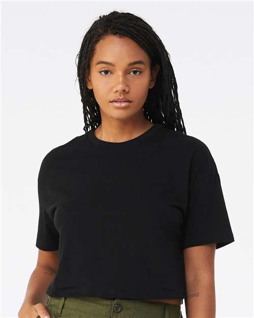 6482 Women's Jersey Crop Tee
