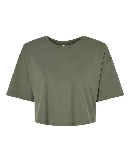 6482 Women's Jersey Crop Tee