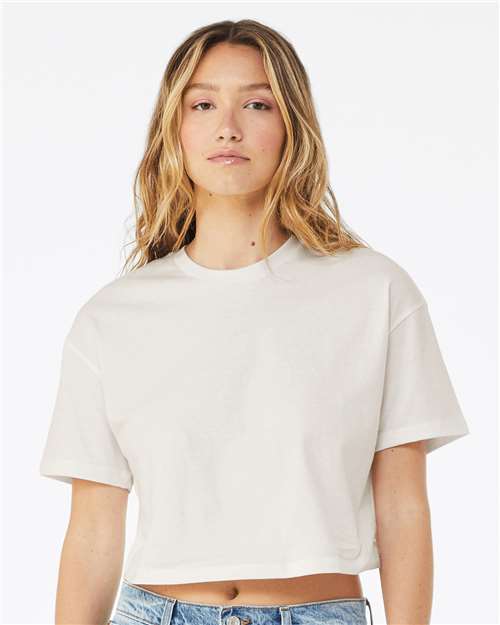 6482 Women's Jersey Crop Tee