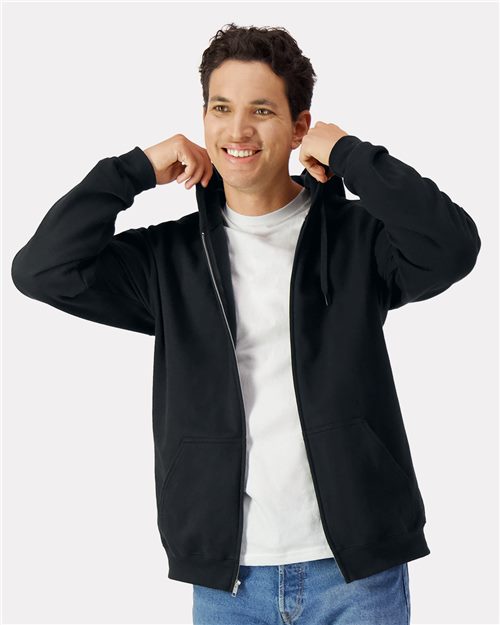 SF600 Unisex Softstyle® Full-Zip Hooded Sweatshirt