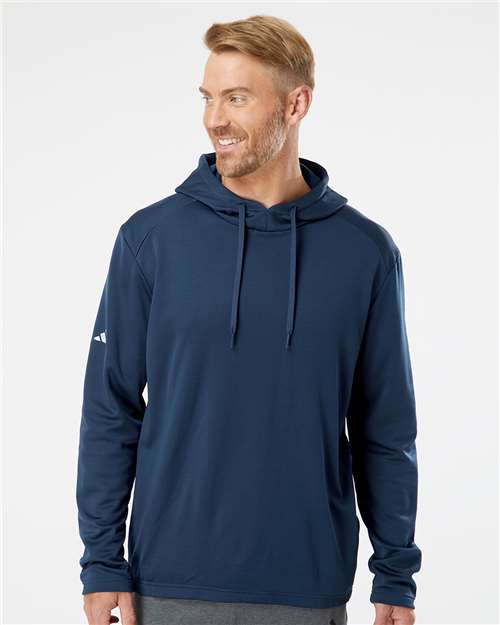 A530 Men's Textured Mixed Media Hooded Sweatshirt