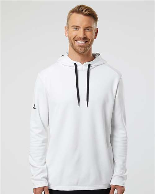 A530 Men's Textured Mixed Media Hooded Sweatshirt