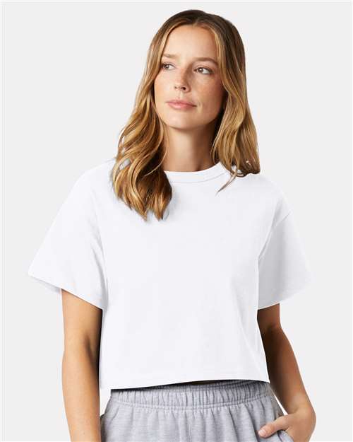T453W Women's Heritage Jersey Crop T-Shirt