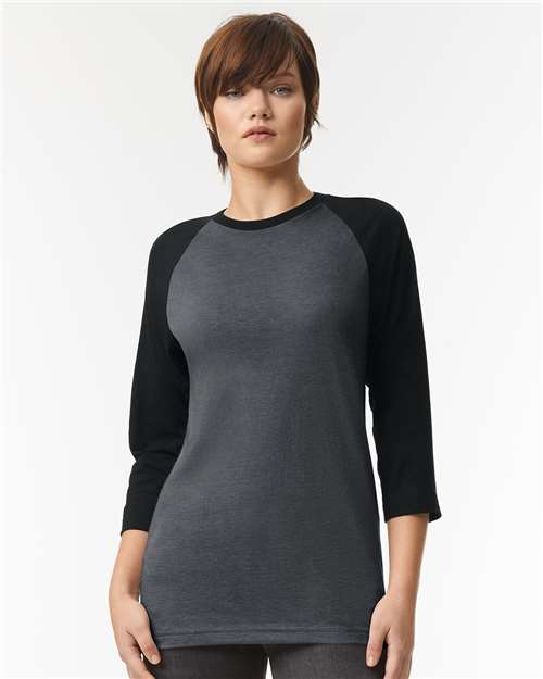 2003CVC CVC Three-Quarter Sleeve Tee