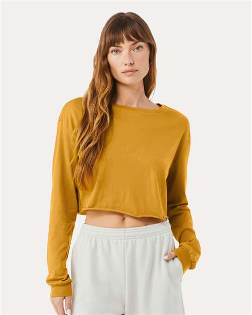 6501 Women's FWD Fashion Crop Long Sleeve Tee