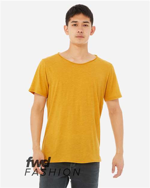 3414 Unisex FWD Fashion Triblend Raw Neck Tee